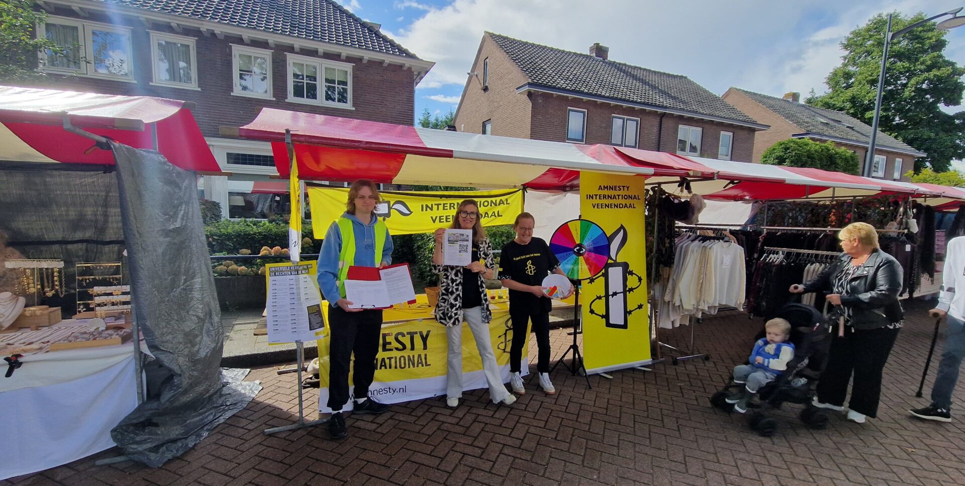 actie op de Ossenmarkt
